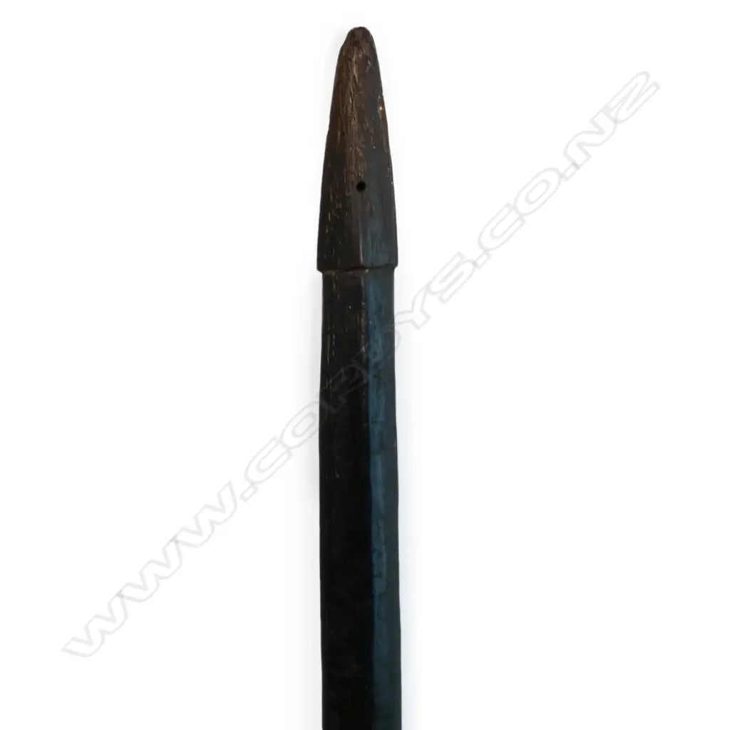 An old Solomon Islands paddle club, Image 1++